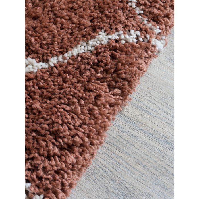 Vloerkleed Jim Terra 160 x 230 cm