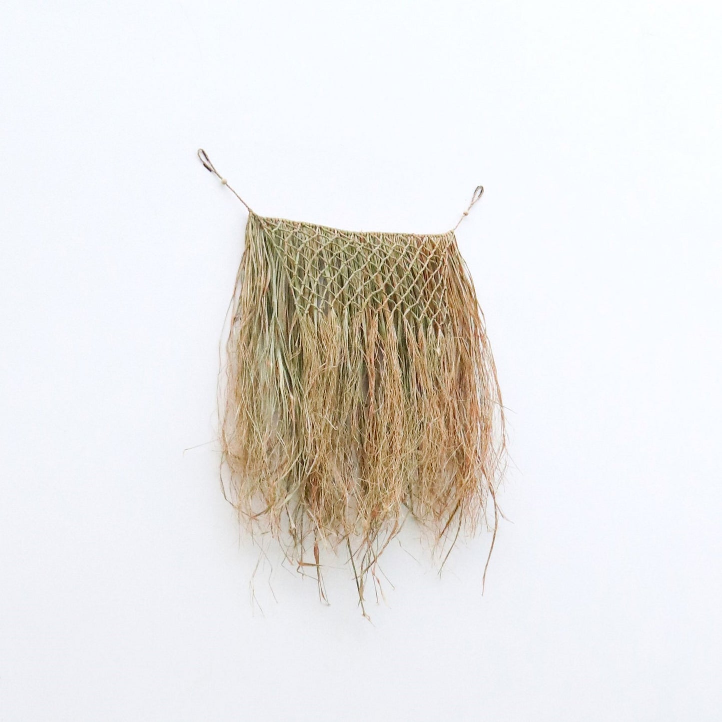 Tropical Wall Hanging Wanddecoratie 65 cm Handgeweven van Raffia HATI