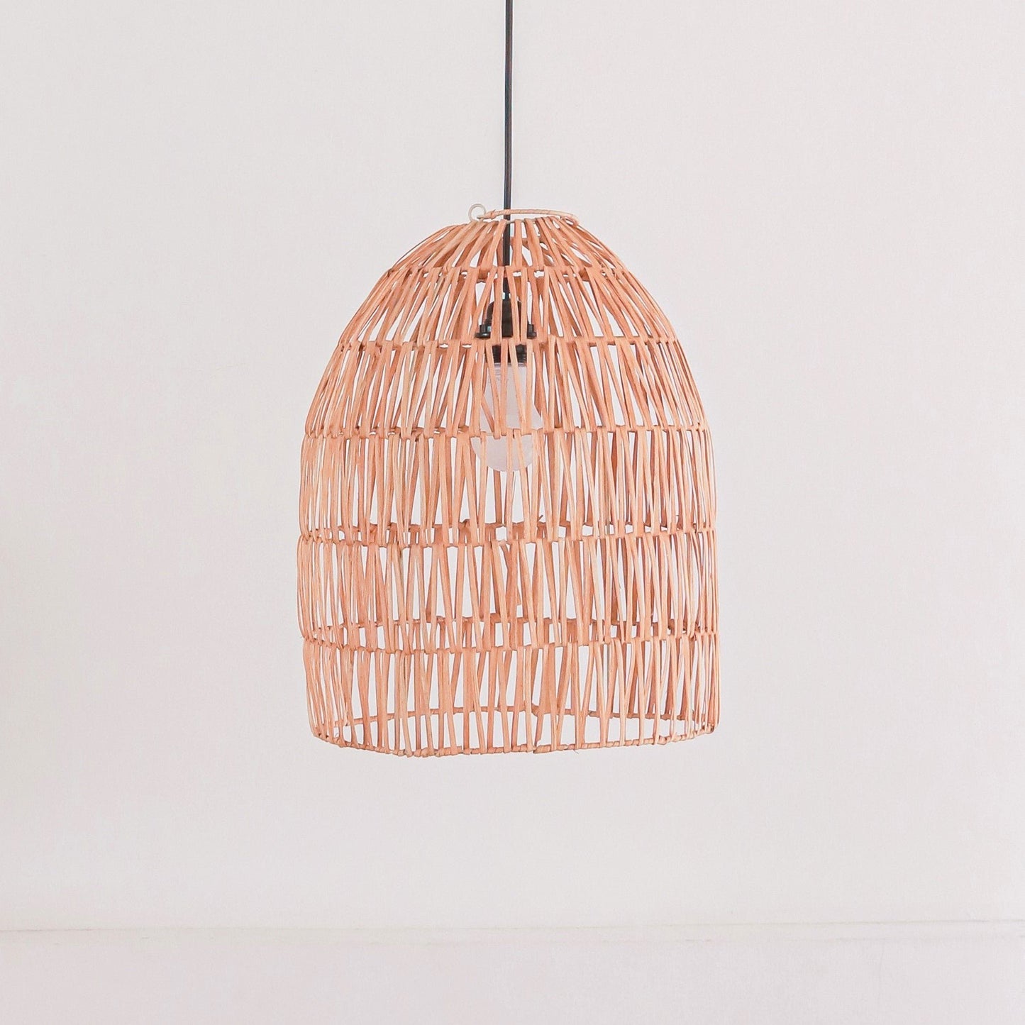 Rotan Lamp | Natuurlijke lampenkap | Hanglamp MALUKA Gemaakt van Natuurlijke Vezels (2 maten)