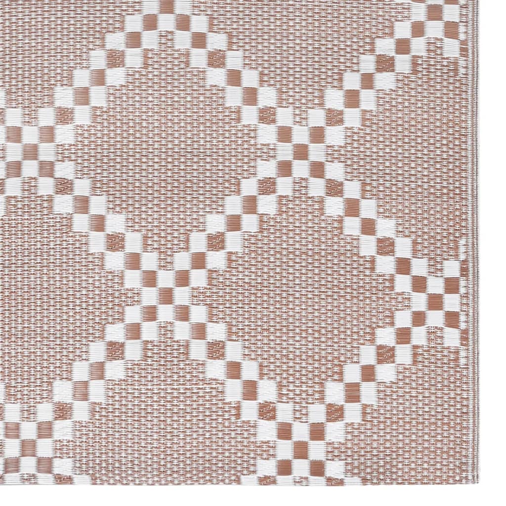 Buitenkleed 160X230 Cm Pp Bruin