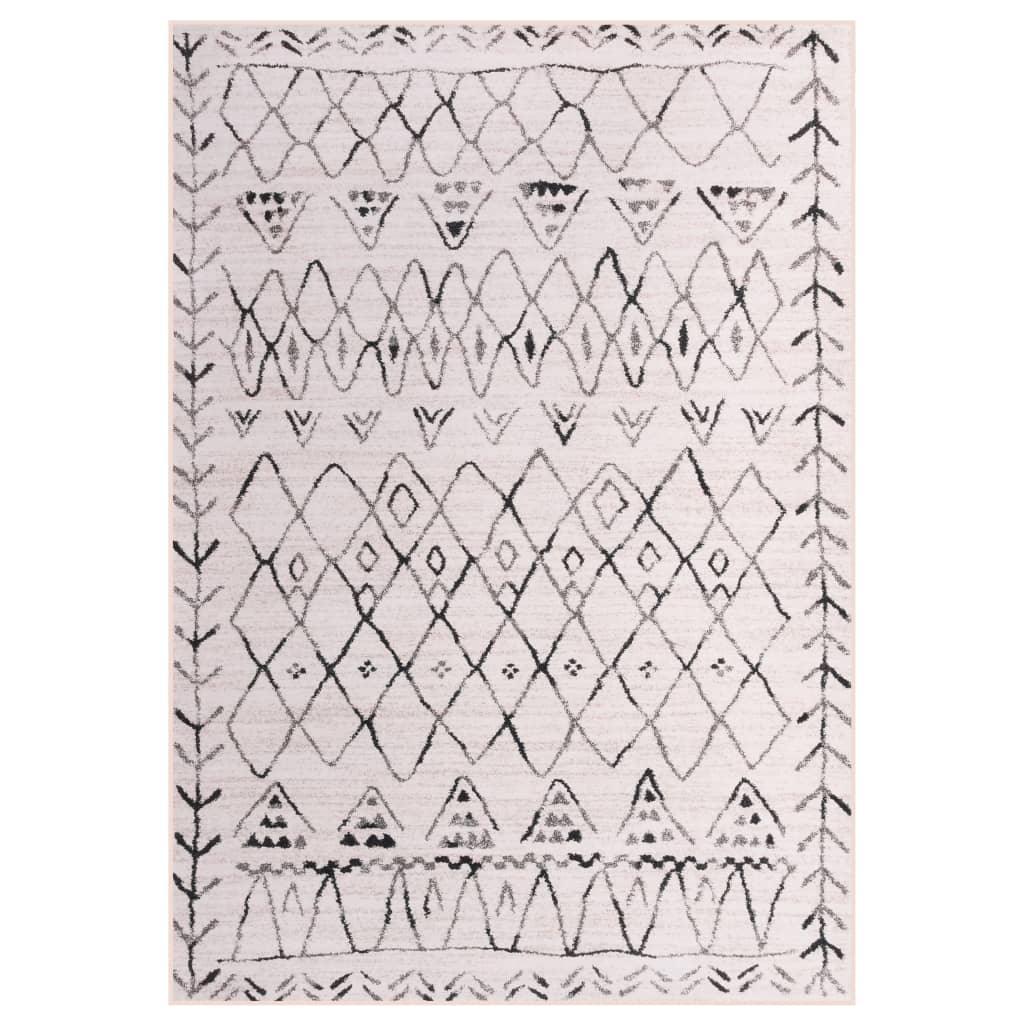 Vloerkleed Met Print 80X150 Cm Stof Meerkleurig