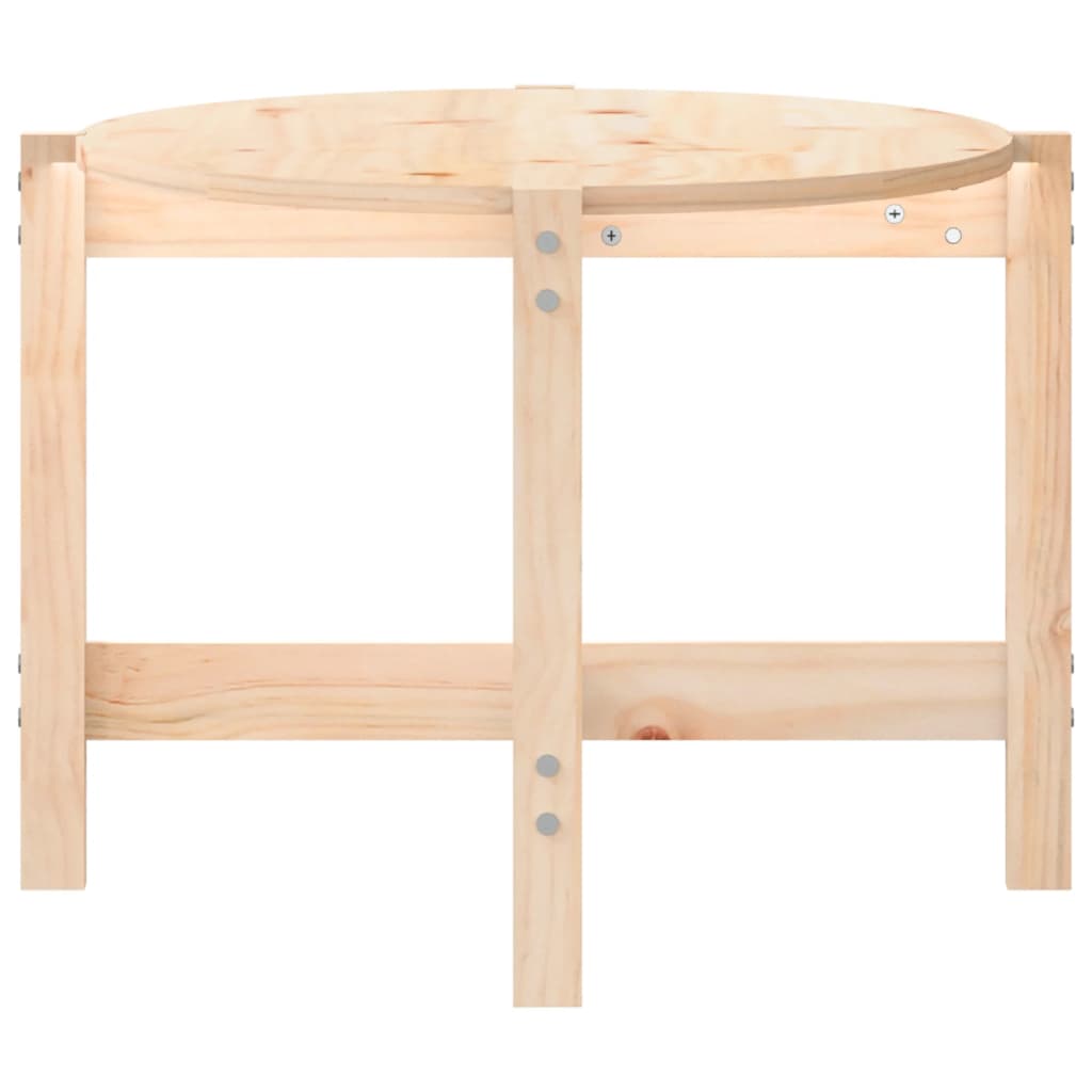 Salontafel 118X63X45 Cm Massief Grenenhout