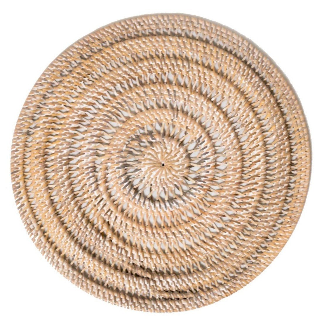 Placemat (Set van 2, 4 of 6) ILUH 35 cm | Boho tafelmat gemaakt van rotan