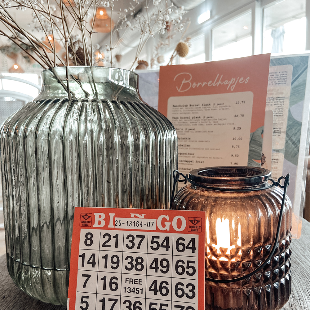 BINGO 16 november Tafel voor 2