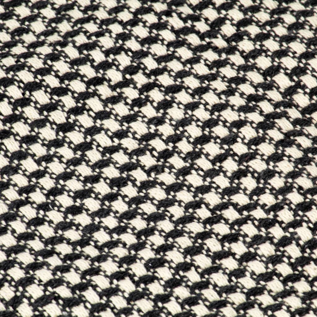 Plaid 125X150 Cm Katoen Antraciet