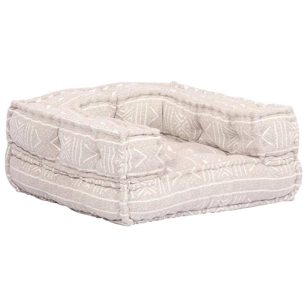 Poef Modulair Stof Beige