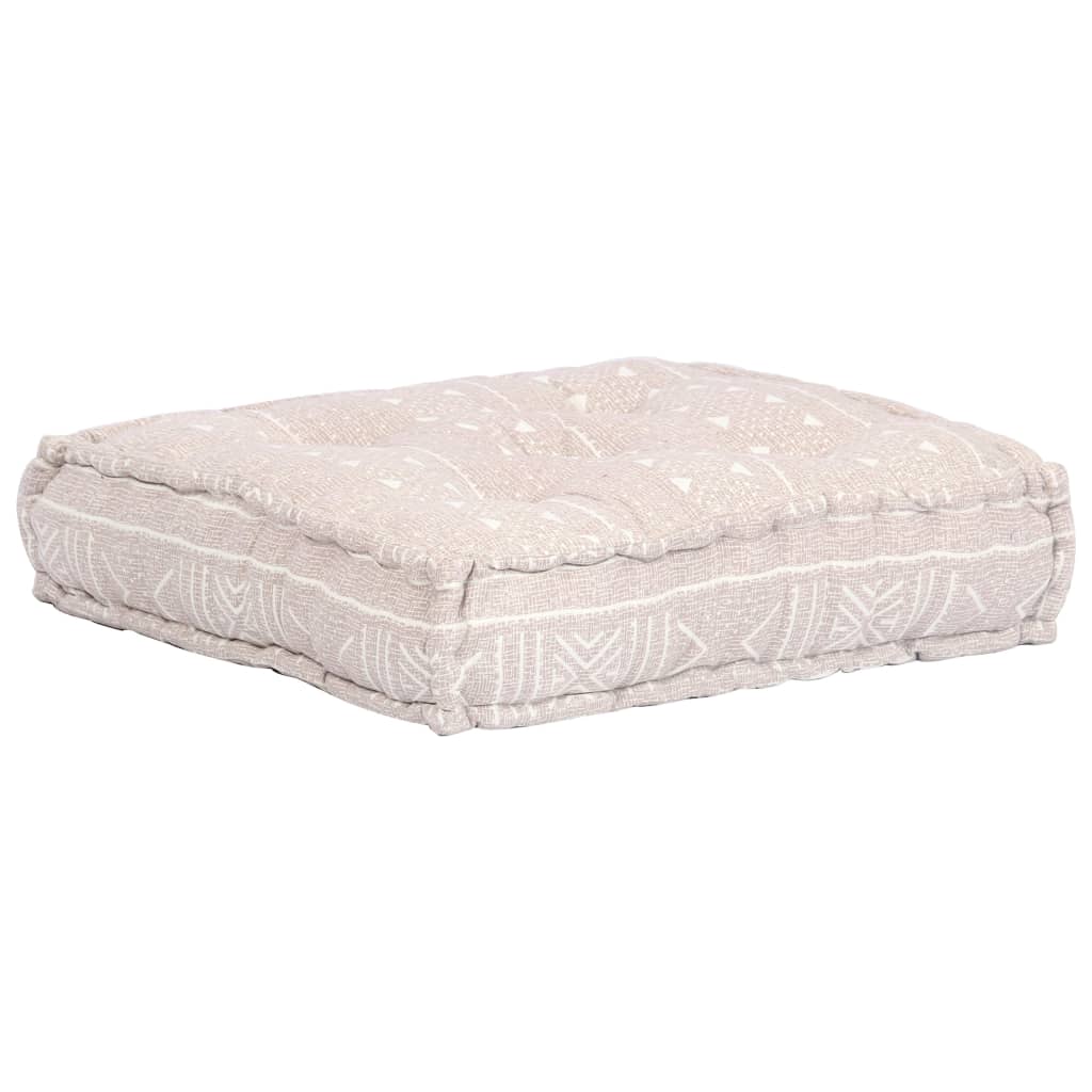 Poef Modulair Stof Beige