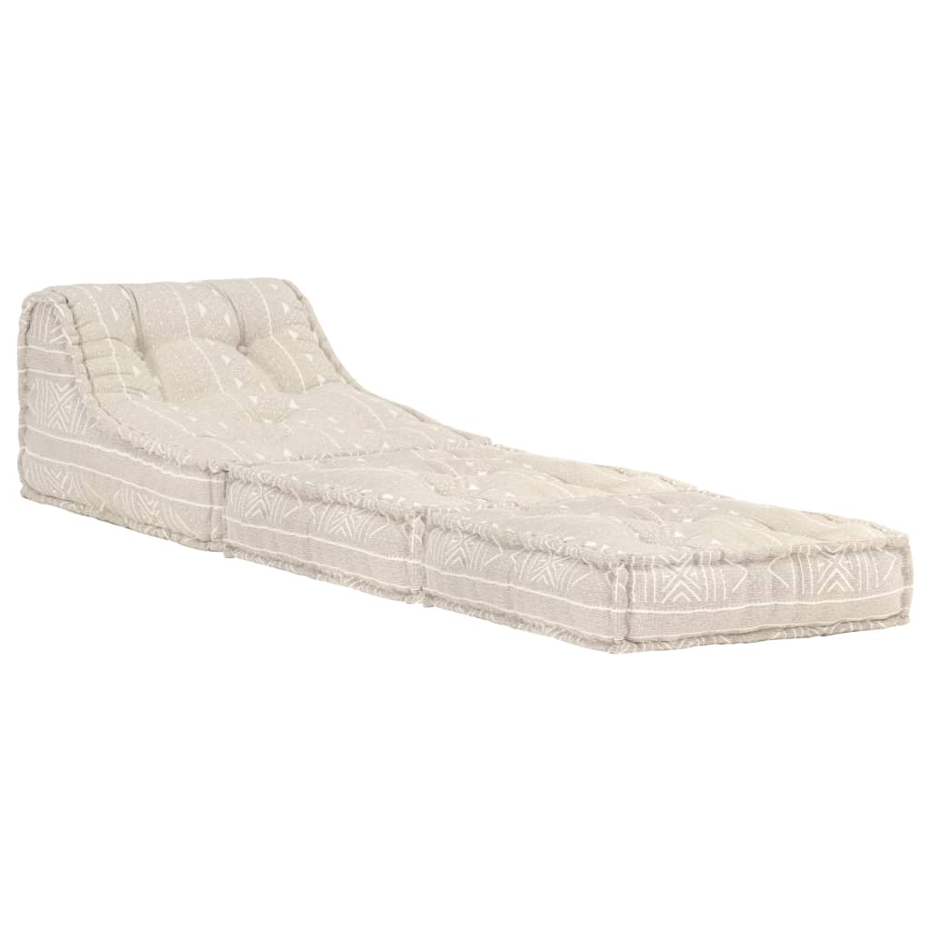 Poef Modulair Stof Beige