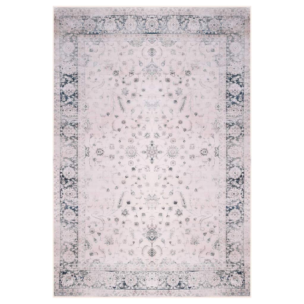 Vloerkleed Met Print 120X160 Cm Stof Meerkleurig
