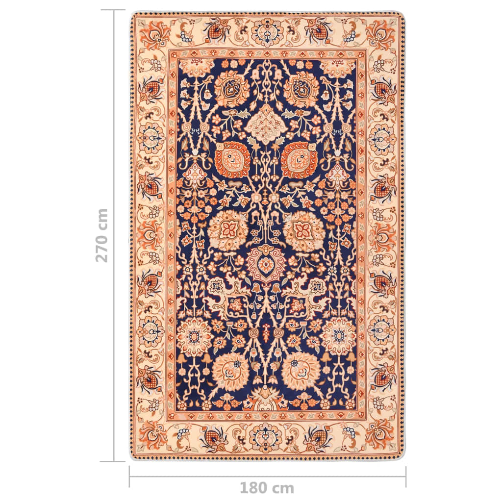 Vloerkleed Bedrukt Oosters 180X270 Cm Meerkleurig