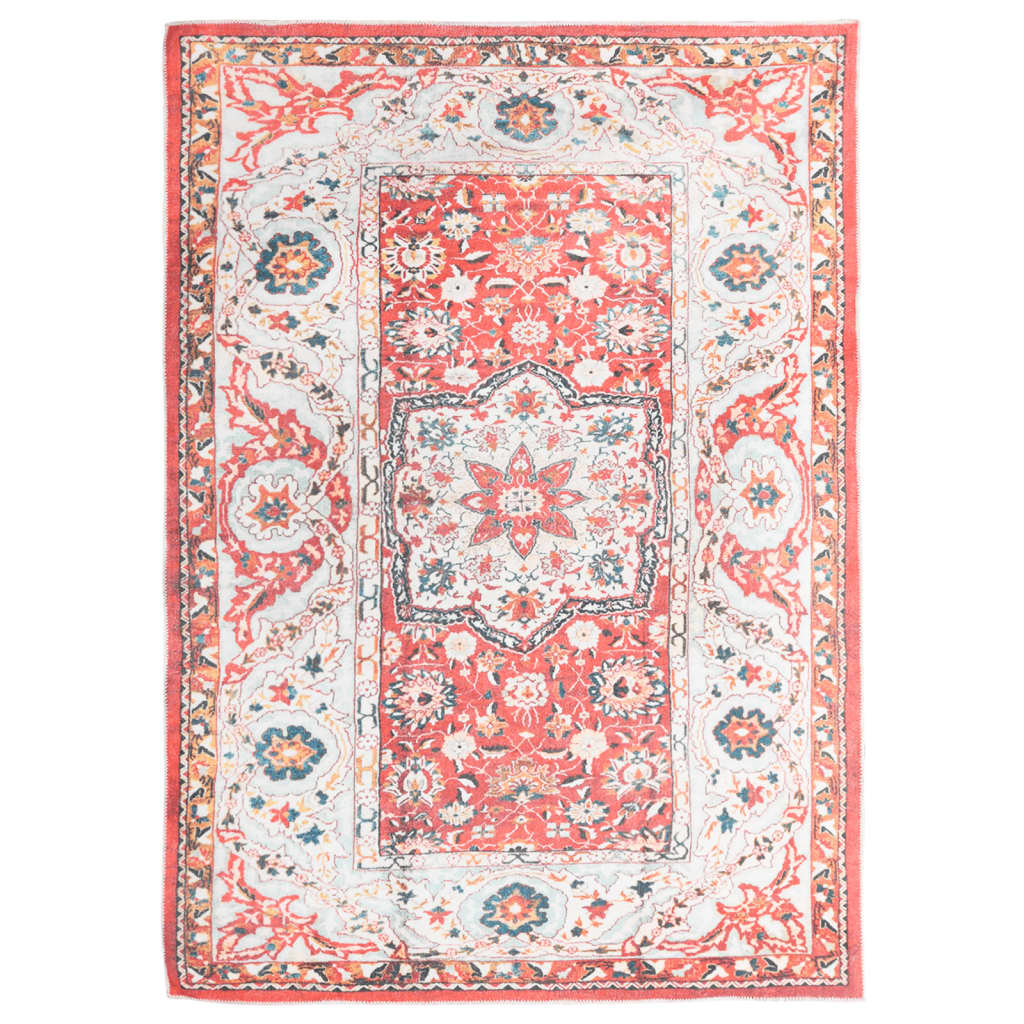 Vloerkleed Bedrukt Wasbaar 160X230 Cm Polyester Meerkleurig
