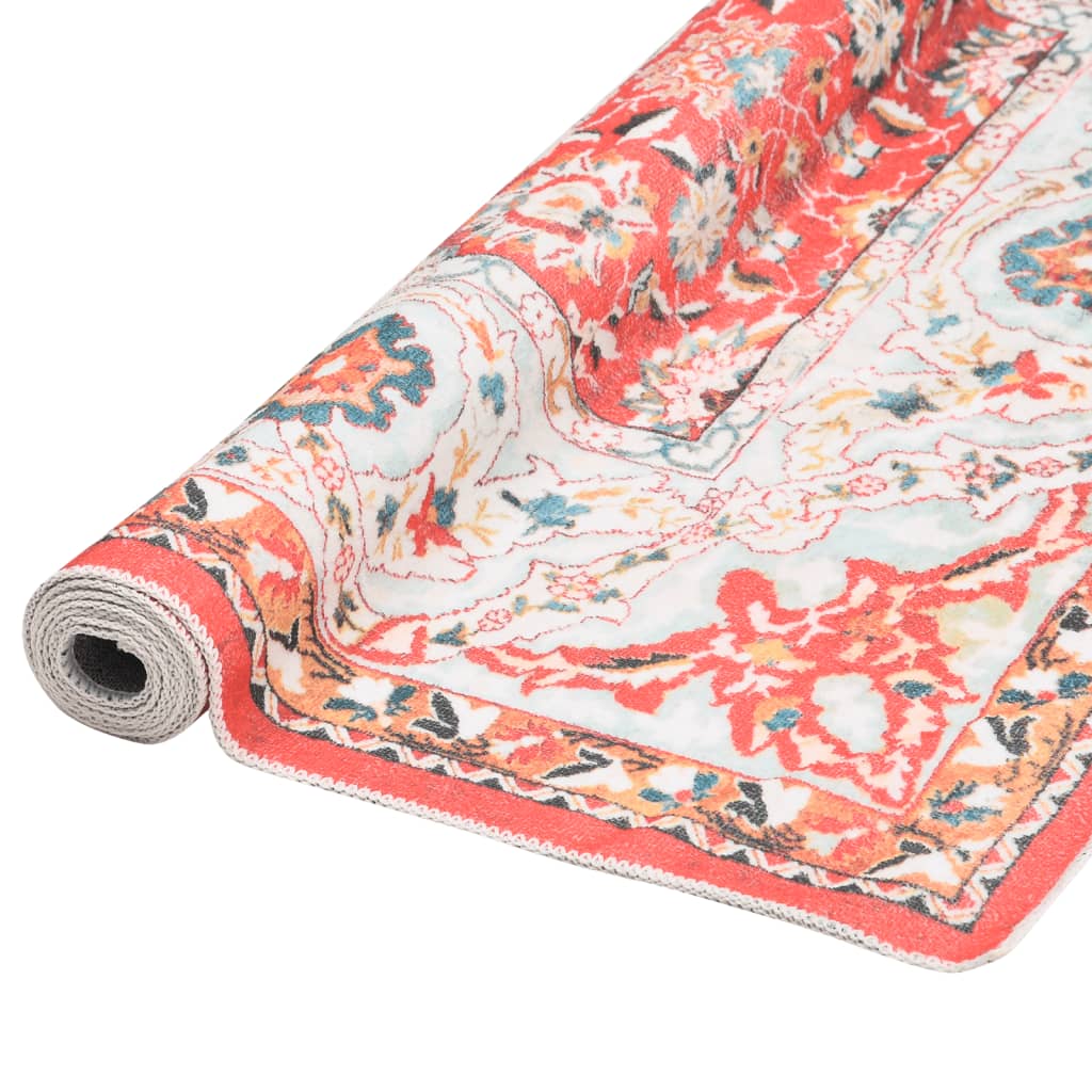 Vloerkleed Bedrukt Wasbaar 160X230 Cm Polyester Meerkleurig
