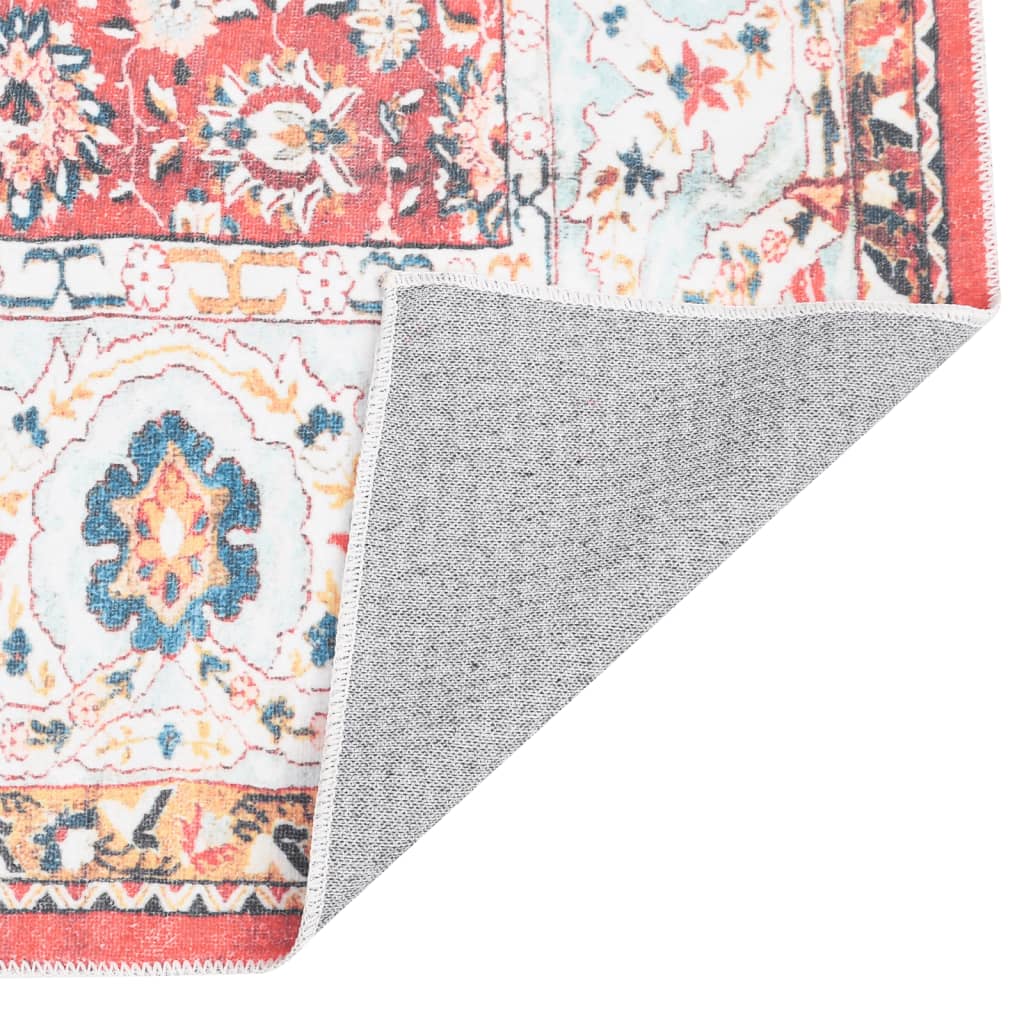 Vloerkleed Bedrukt Wasbaar 160X230 Cm Polyester Meerkleurig