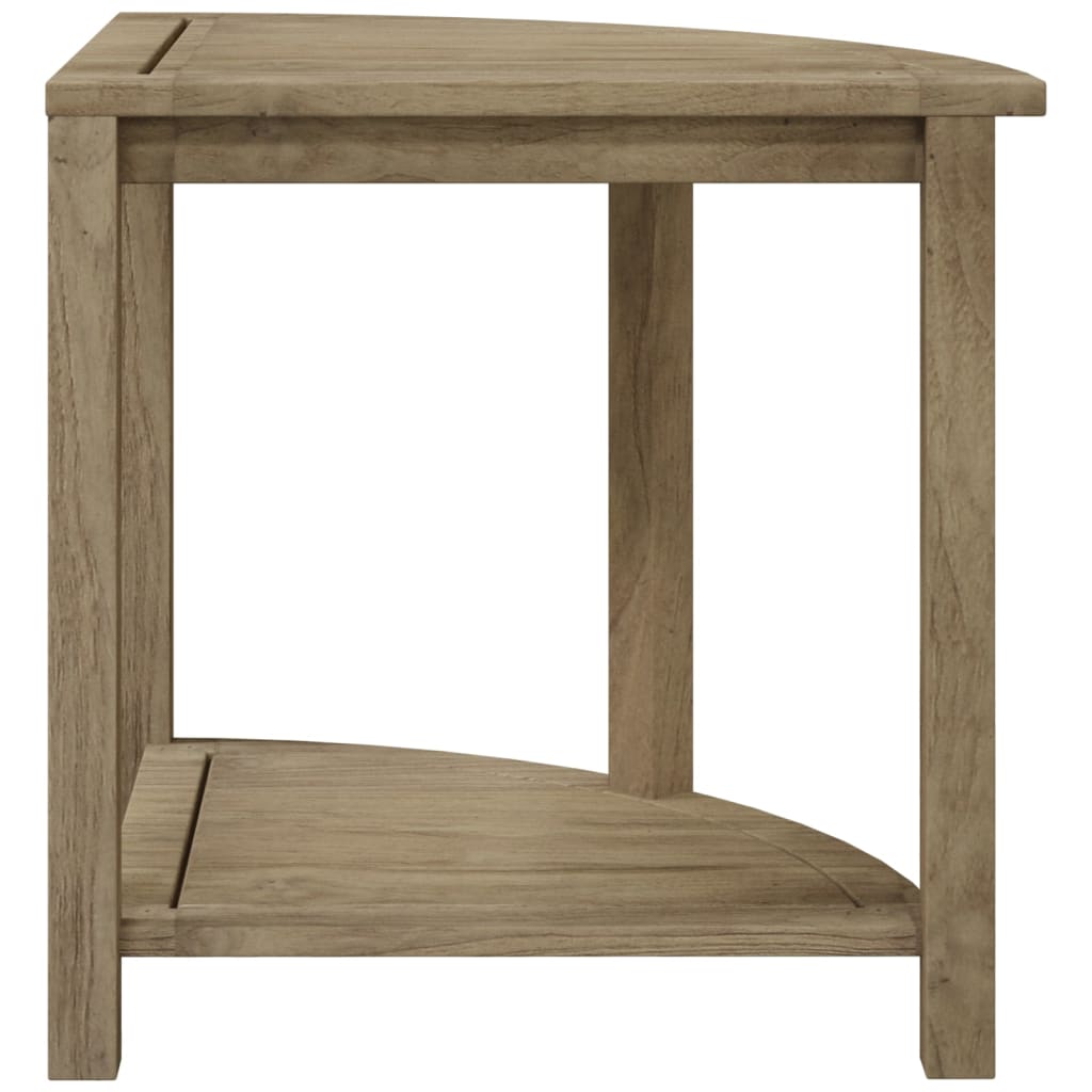 Douchekrukje Hoek 50X40X45 Cm Massief Teakhout