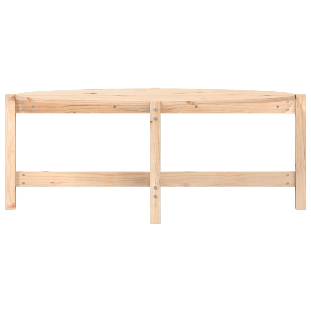 Salontafel 118X63X45 Cm Massief Grenenhout